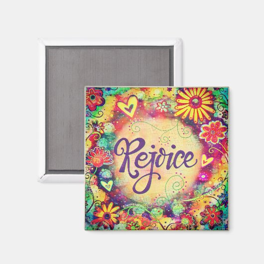 おもしろいかわいらしのインスパイアフローラ マグネット (正面/裏面)