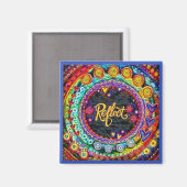 おもしろいかわいらしのインスパイア感性をモダン反映 マグネット (正面/裏面)