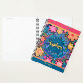 おもしろいかわいらしフローラで明るい感性を探索 プランナー手帳 (ディスプレー)