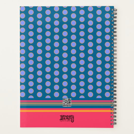 おもしろいかわいらしフローラで明るい感性を探索 プランナー手帳 (裏面)