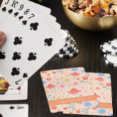 おもしろいかわいらしフローラ名前をカスタムする トランプ