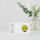 おもしろいか子供の名刺 名刺 (スタンド正面)