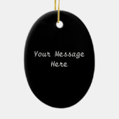 おもしろいがリリー・パッド・ムーンでグリーンカエルのカップルを議論 セラミックオーナメント (裏面)