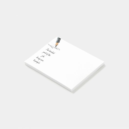 おもしろいが人に一番親切にするのは引用文ミームユーモア ポストイット (アングル)