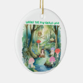 おもしろいが野生のオーナメント セラミックオーナメント (右)