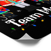 おもしろいくるみ割り兵士おもちゃクリスマスダンスチームモ ポスター (角)