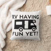 おもしろいけれどもおもしろいな言葉遊びを持っているRV クッション (ブランケット)