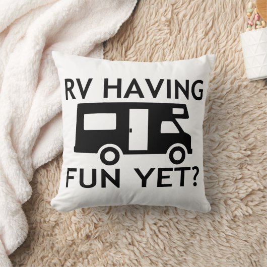 おもしろいけれどもおもしろいな言葉遊びを持っているRV クッション (ブランケット)