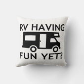 おもしろいけれどもおもしろいな言葉遊びを持っているRV クッション (裏面)