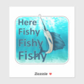 おもしろいここになま臭くなま臭いSailfishを採取して下さい シール (シート)