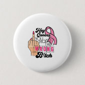 おもしろいことわざお前が間違った事をした 缶バッジ (正面)