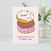 おもしろいことわざが感謝していカード サンキューカード (スタンド正面)