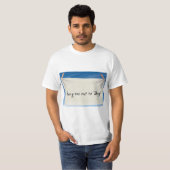 おもしろいことわざのTシャツ Tシャツ (正面フル)