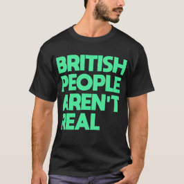 おもしろいことわざイギリス国民は実在 Tシャツ