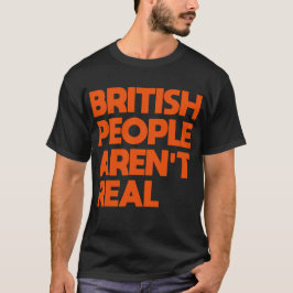 おもしろいことわざイギリス国民は実在 Tシャツ