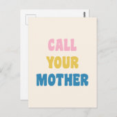 おもしろいことわざコールアマカュート引用文デザイン ポストカード (正面/裏面)