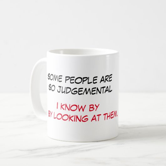 おもしろいことわざマグカップ コーヒーマグカップ (正面左)