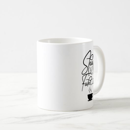 おもしろいことわざモダン共働き誕生日引用文 コーヒーマグカップ (正面右)