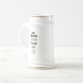 おもしろいことわざモダン同僚誕生日引用文2対 ビールジョッキ (正面左)