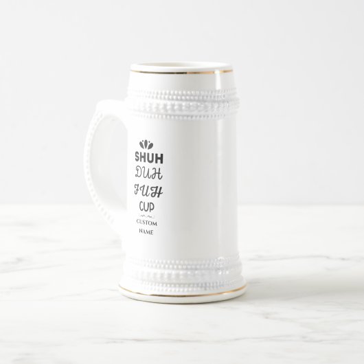 おもしろいことわざモダン同僚誕生日引用文2対 ビールジョッキ (正面左)