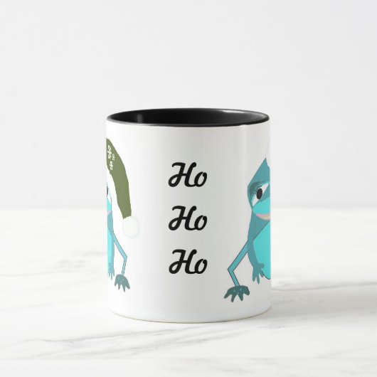 おもしろいことわざ付きクリスマス マグカップ (中央)