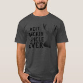 おもしろいことわざ最高のBUCKIN Unchle Ever Tシャツ (正面)