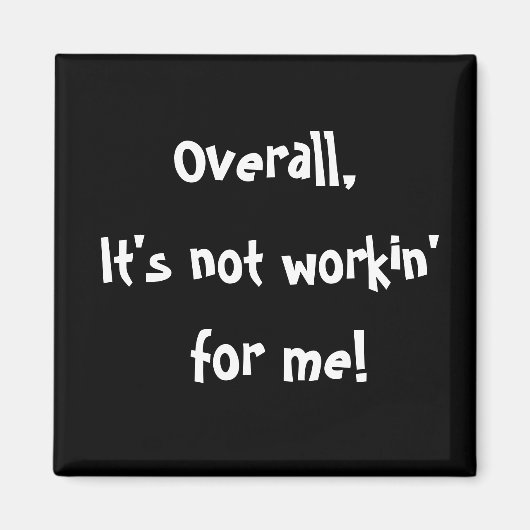 おもしろいことわざ磁石 マグネット (正面)