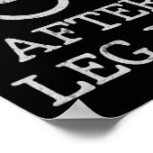 おもしろいことわざ車いすユーザー障害者戦争 ポスター (角)