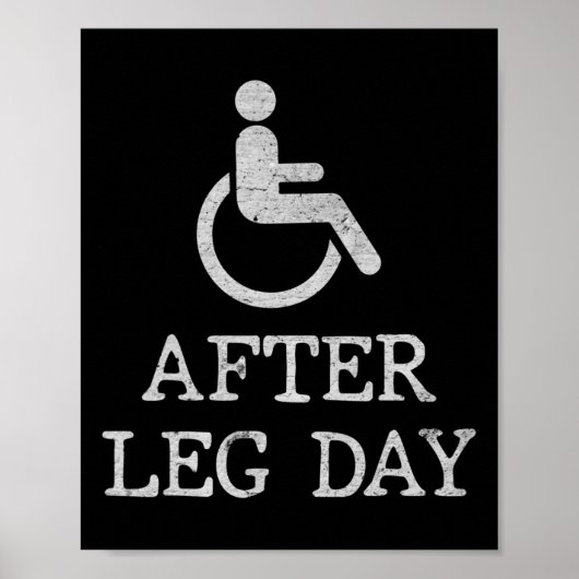 おもしろいことわざ車いすユーザー障害者戦争 ポスター (正面)