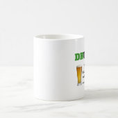 おもしろいことわざ – 酔っおもしろい払い コーヒーマグカップ (中央)