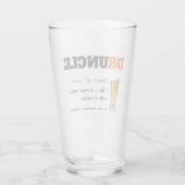 おもしろいことわざ – 酔っおもしろい払い タンブラーグラス (裏面)