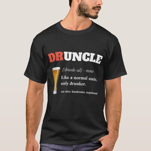 おもしろいことわざ – 酔っおもしろい払い Tシャツ (正面)
