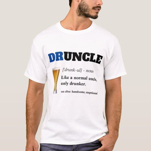 おもしろいことわざ – 酔っおもしろい払い Tシャツ (正面)