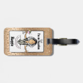 おもしろいことわざfor Her Vacation Cruiseビーチ名 ラゲッジタグ (裏面横)