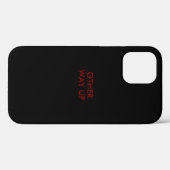 おもしろいことわざ'other way up' Case-Mate iPhoneケース iPhone 12ケース (裏面 (横))