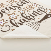 おもしろい'このシーズンズフォーベーキングデザイン シェルパブランケット (3/4)