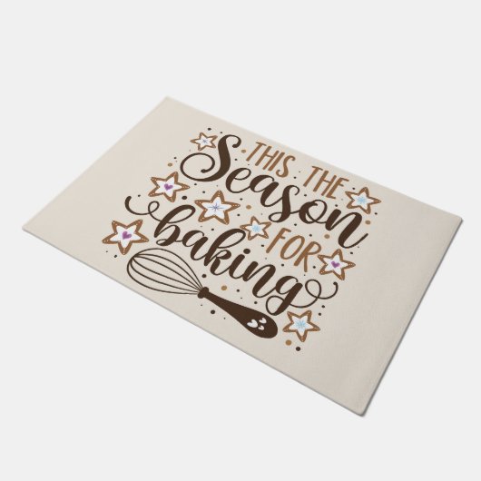 おもしろい'このシーズンズフォーベーキングデザイン ドアマット (アングル)