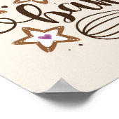 おもしろい'このシーズンズフォーベーキングデザイン ポスター (角)