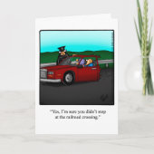 おもしろいこんにちは カード (正面)