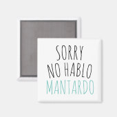 おもしろいごめんないハブロマンタルド マグネット (正面/裏面)