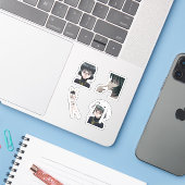 おもしろいしずく村崎ハンターxハンターパック シール (ノートパソコンとiPhone)