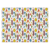 おもしろいすごい魚 テーブルクロス (正面(横))