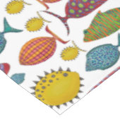 おもしろいすごい魚 テーブルクロス (アングル)