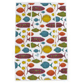 おもしろいすごい魚 ミディアムペーパーバッグ (裏面)