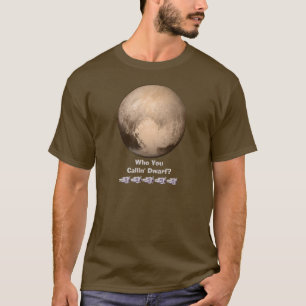 おもしろいだれCallin小型プルートのワイシャツ Tシャツ