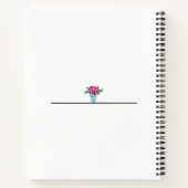 おもしろいだモダンが1番目のコーヒー ノートブック (裏面)