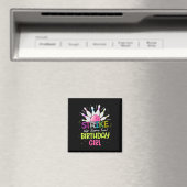 おもしろいだ！誕生日ガールボーリング誕生日 マグネット (インサイチュ (食洗機))