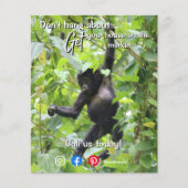 おもしろいつる実在EstateはPostgcardについてではない チラシ (正面)