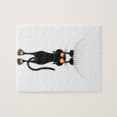 おもしろいつる猫 ジグソーパズル (横)