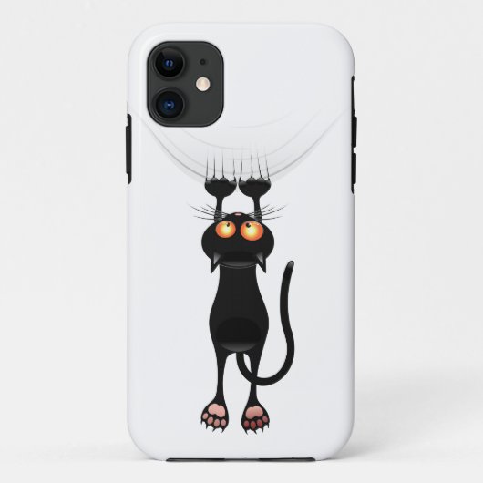 おもしろいつる猫 Case-Mate iPhoneケース (裏面)